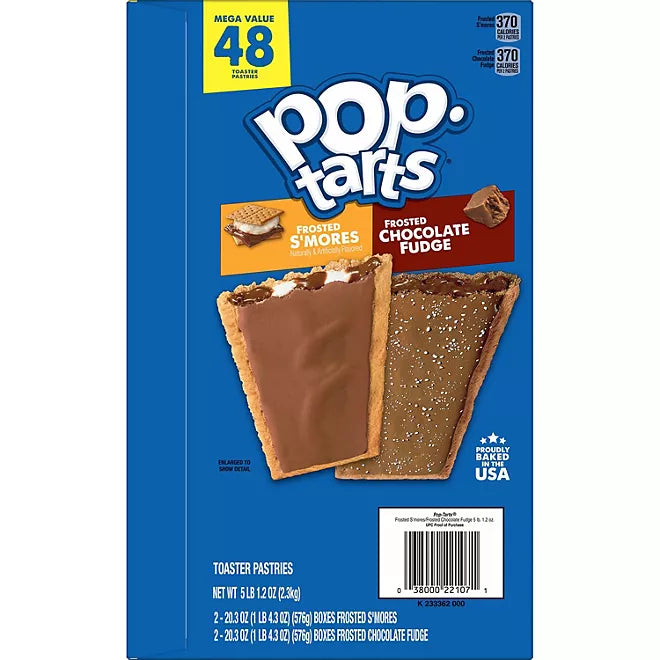 Pop-Tarts Chocolate Variety Pack, 48 ct.