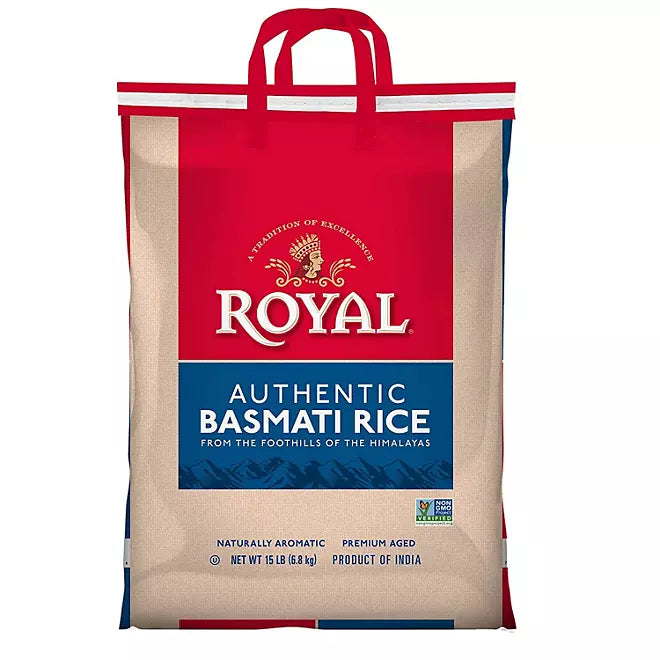 Royal Basmati Rice 20 lbs.