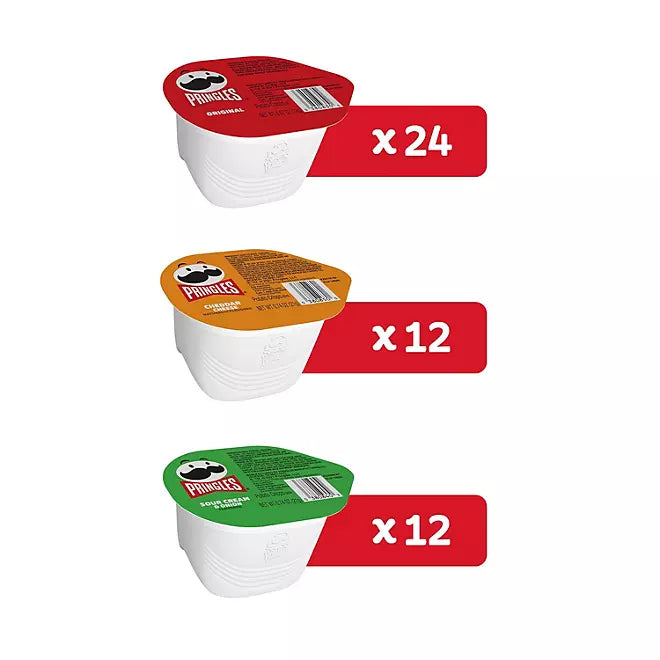Pringles Snacks Stacks, Variety Pack Chips, 48 pk.